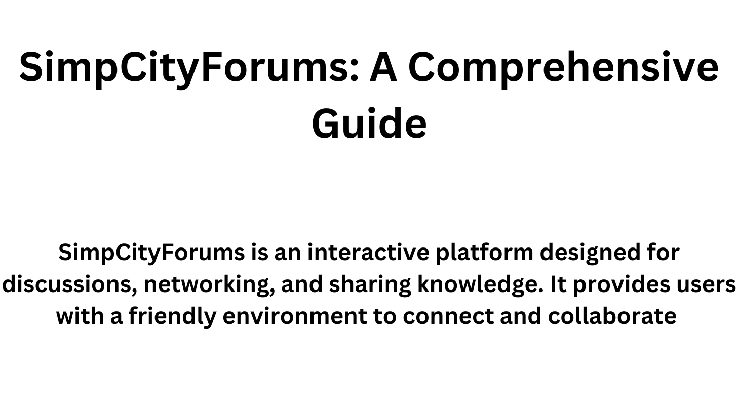 SimpCityForums: A Comprehensive Guide