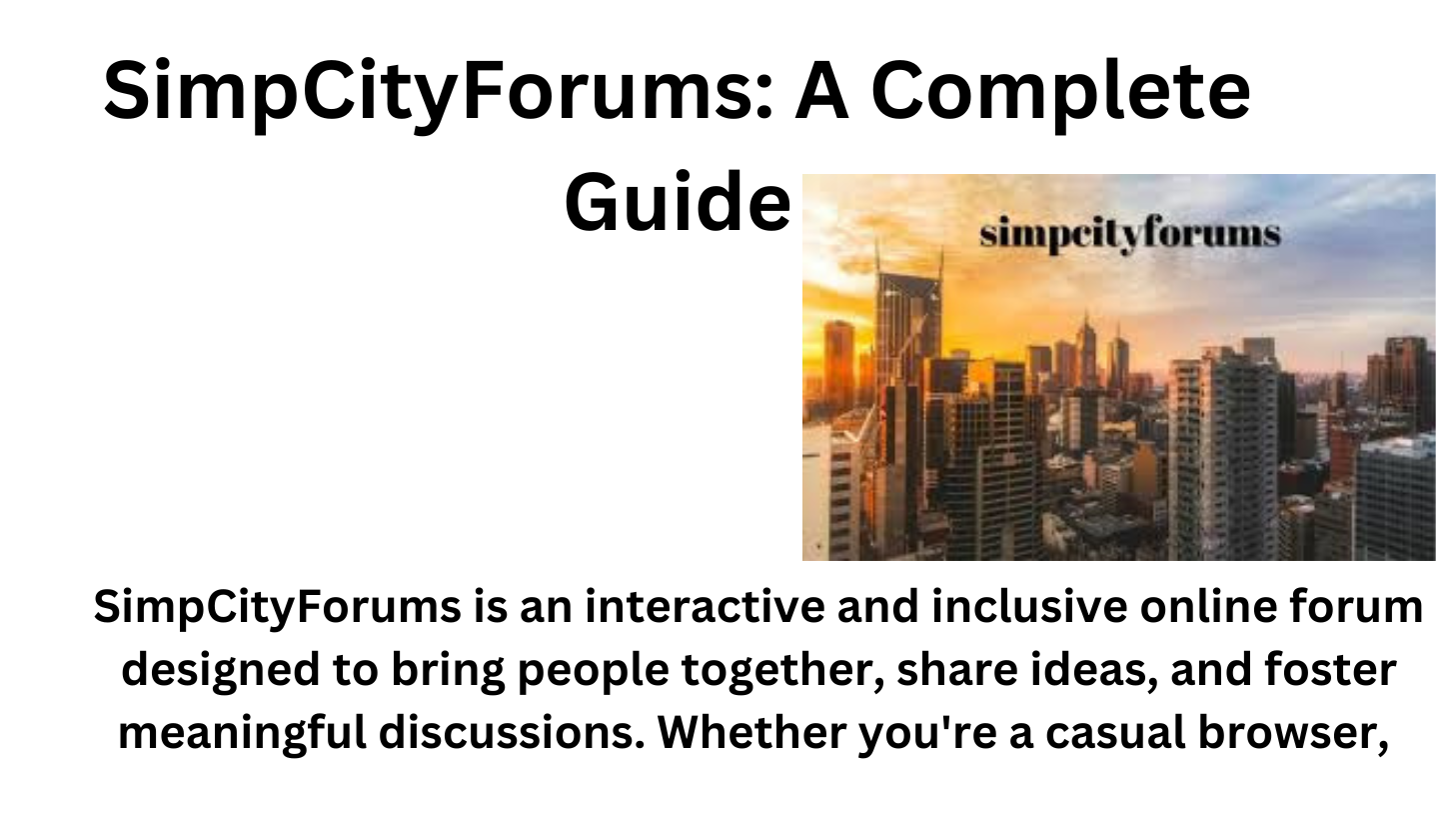 SimpCityForums: A Complete Guide